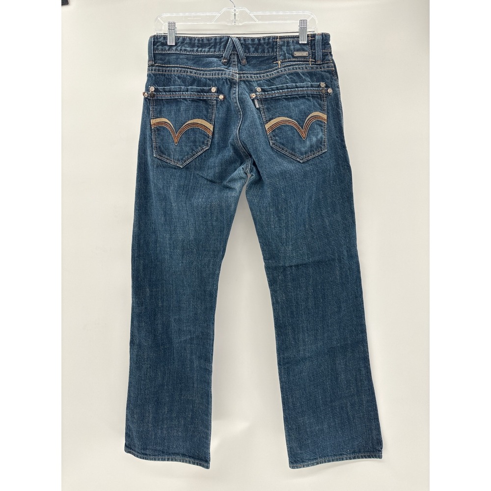 Vintage Levi's Silvertab Jeans Bootcut Men Size 32x29 Blue‎ Western Embellished